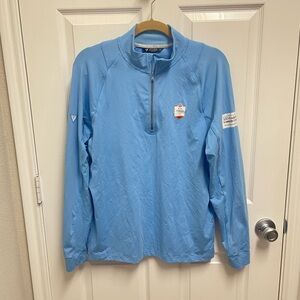Levelwear Texas Childrens Open Quarter Zip Sweater Top
